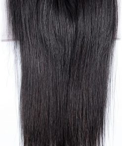 Natural Straight Closure Top